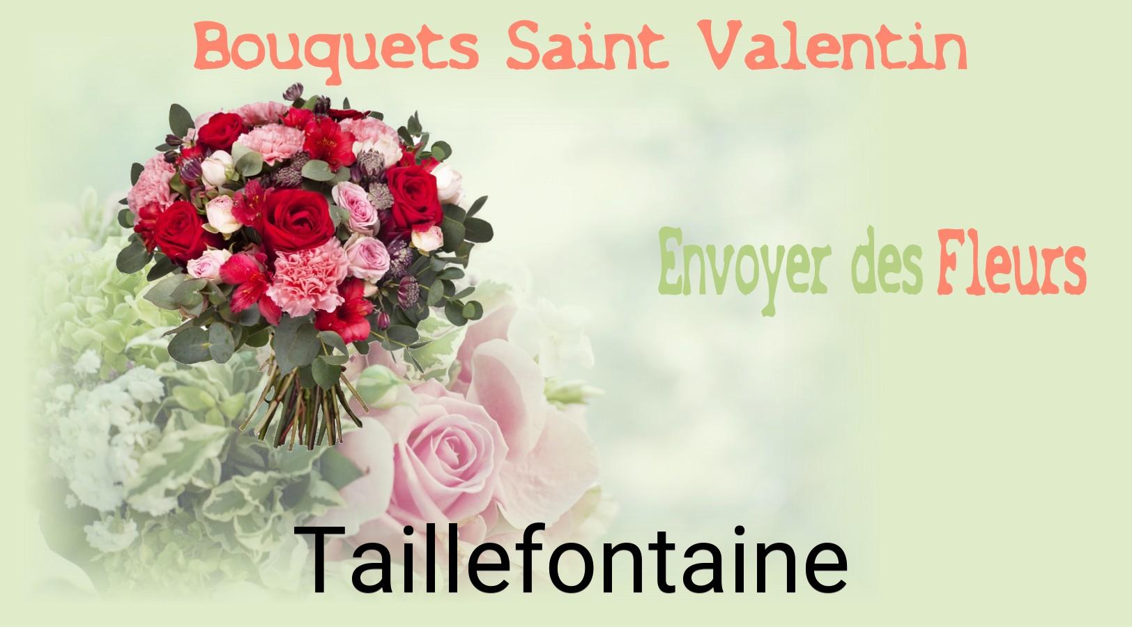Roses de Saint-Valentin livrées à Taillefontaine